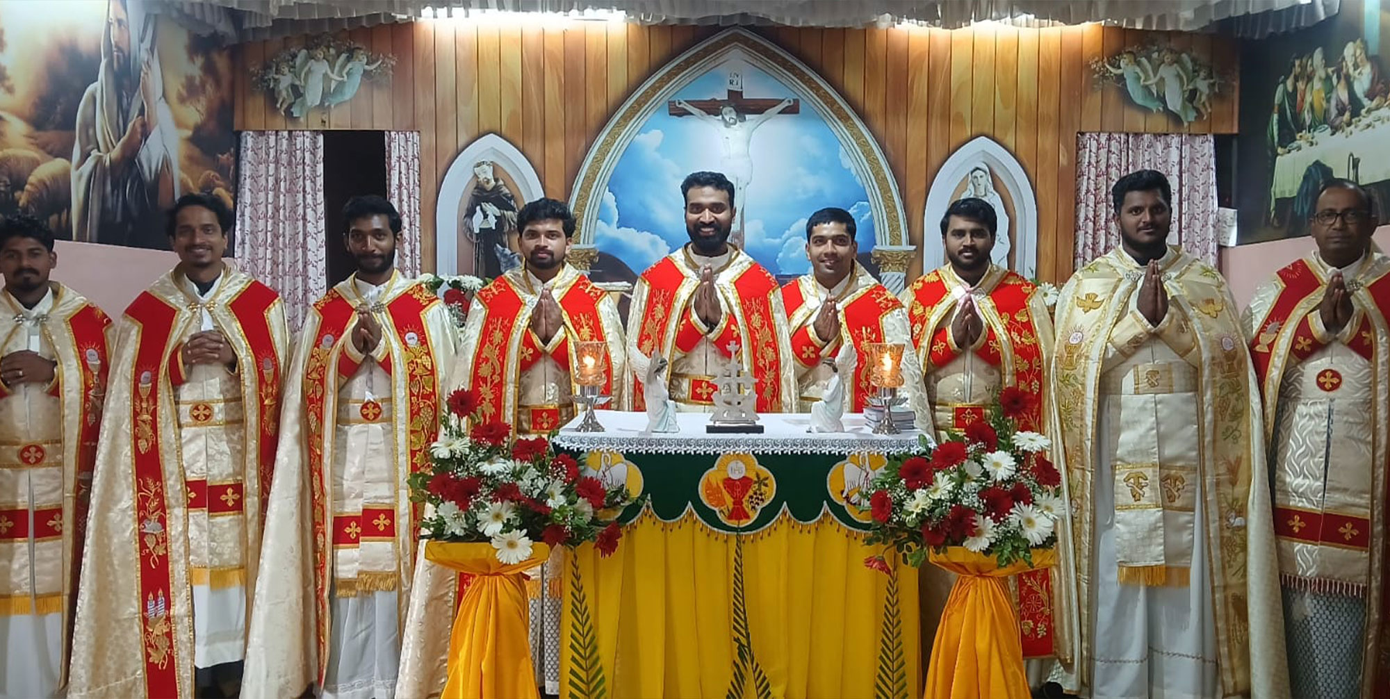 Solemn Celebration Honors Newly Ordained Priests at Assisi Snehalaya