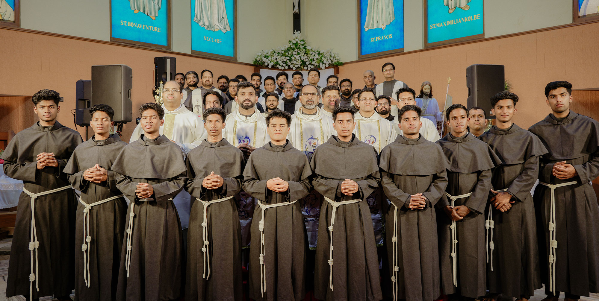 First Profession of Ten Novices