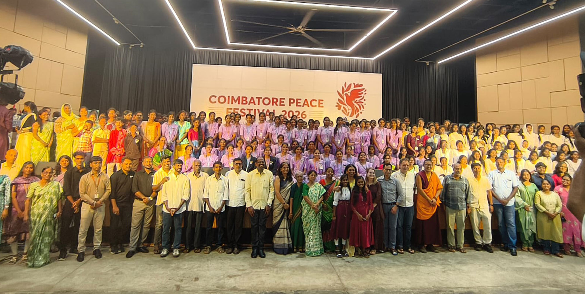 ENGAGEMENT IN THE 35TH ANNUAL  COIMBATORE PEACE FESTIVAL 2026