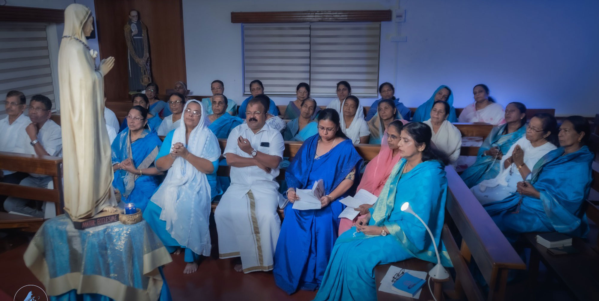 INTERNATIONAL ROSARY AT ASSISI SHANTHI KENDRA, KARUKUTTY