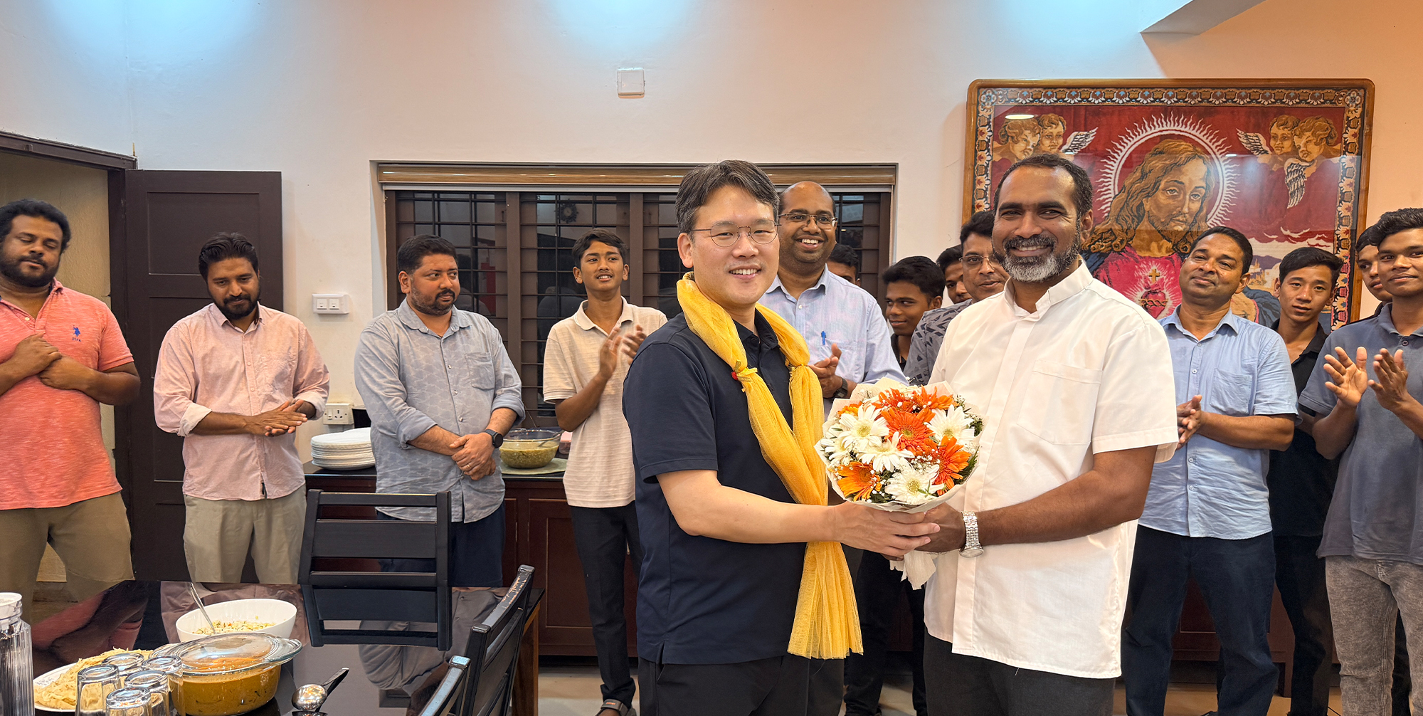 Welcoming Fr. Giuseppe PARK