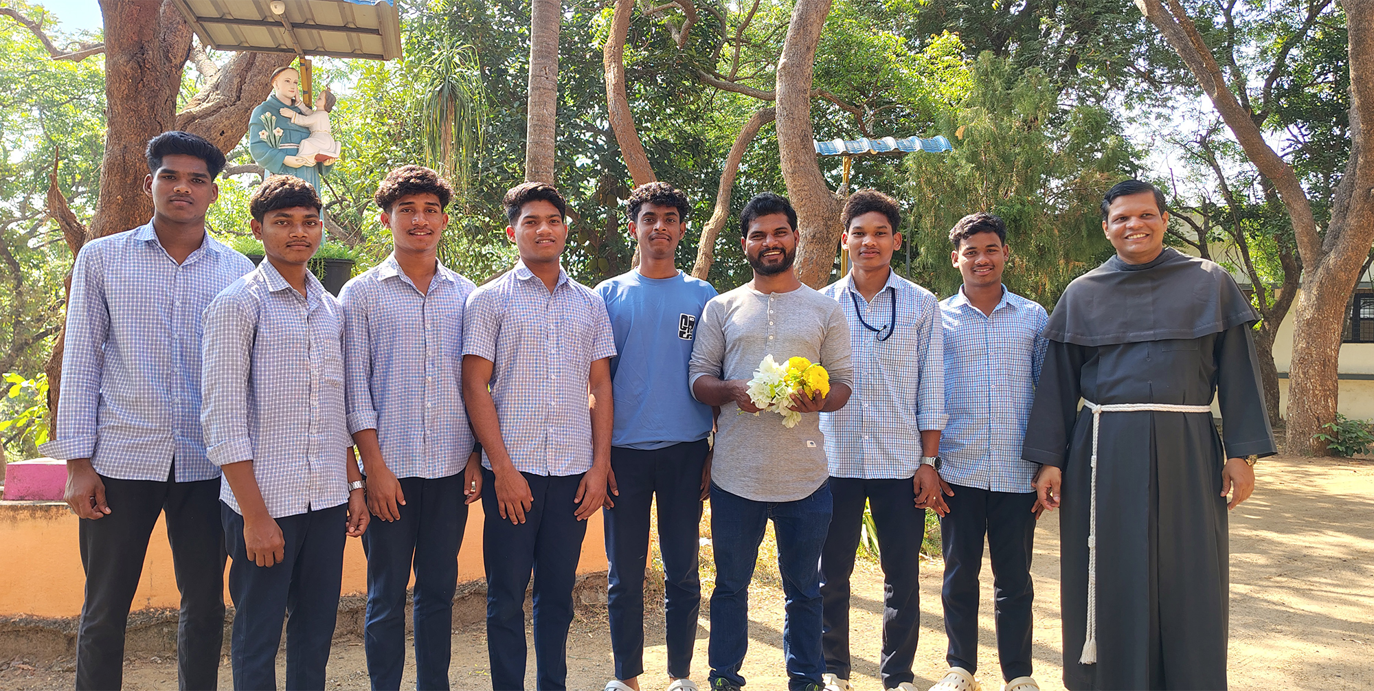 Welcoming Fr. Saroj Nayak, OFM Conv.